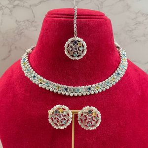 Anjana necklace set - multi 1