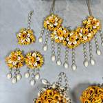 Kinjal yellow necklace