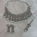 Ayesha necklace – silver