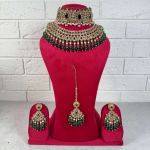 Punitha Bridal Set – Dark Green