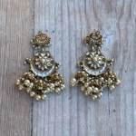 Poonam earrings - gold