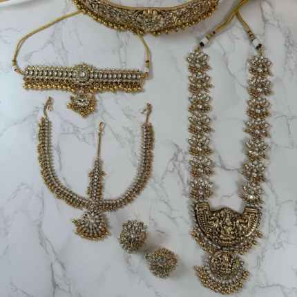 Rent Kumuthini Double Necklace Set