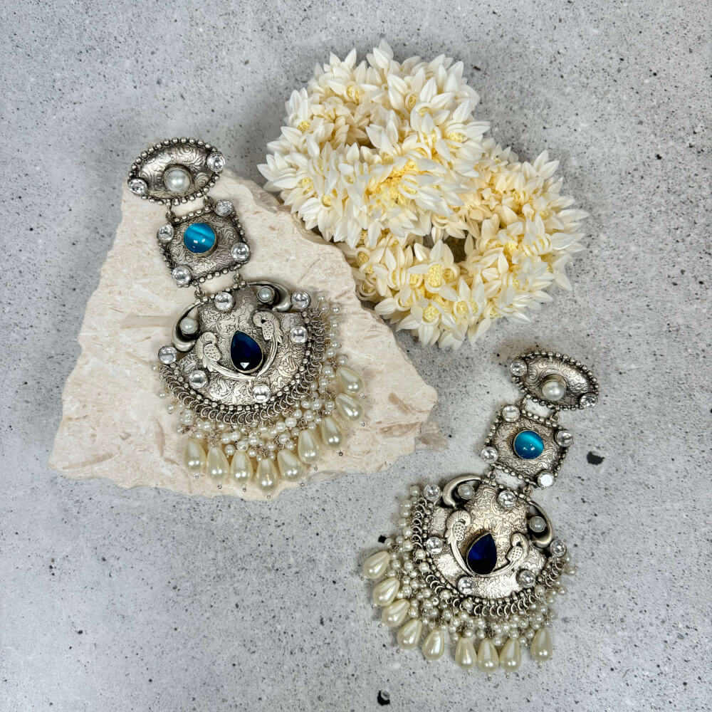 Banu-Earrings-Dark-Blue.jpg - The Rani Edit