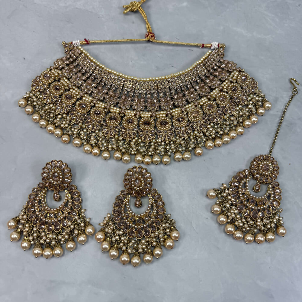 Gowri mini bridal set – gold - The Rani Edit Gowri mini bridal set – gold