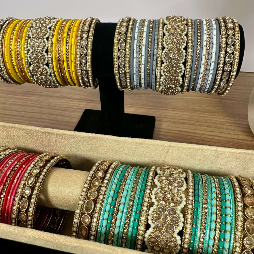 Hana bangles in a set - The Rani Edit