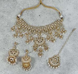 Nadia Choker Set – Gold 1