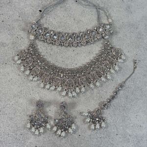 Valli Brdial Set – Silver