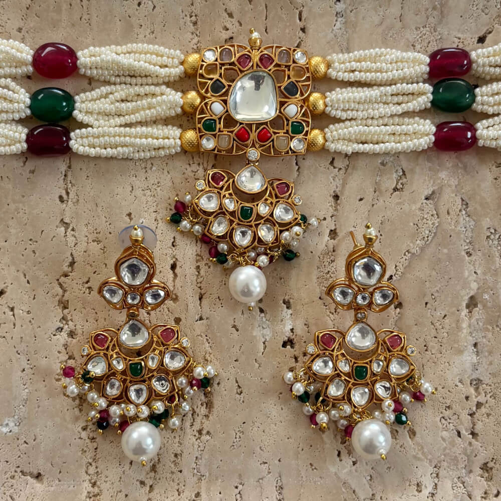 Yamuna choker set 2 Yamuna choker