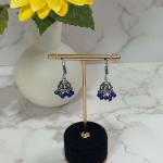 Tanvi earrings - blue