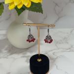 Tanvi earrings - red