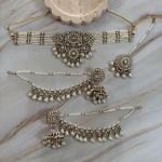 Leela Choker Set - Gold
