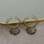 Leshani hoops - black