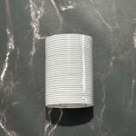 White - plain matte bangles