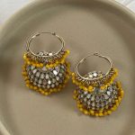 Arasi hoops - yellow