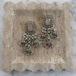 Genga Earrings – L Pink