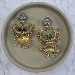 Pari Earrings - green 2