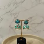 Mona earrings - green