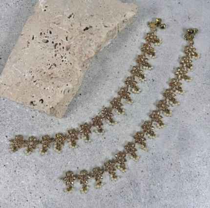 Trisha Gold Anklets